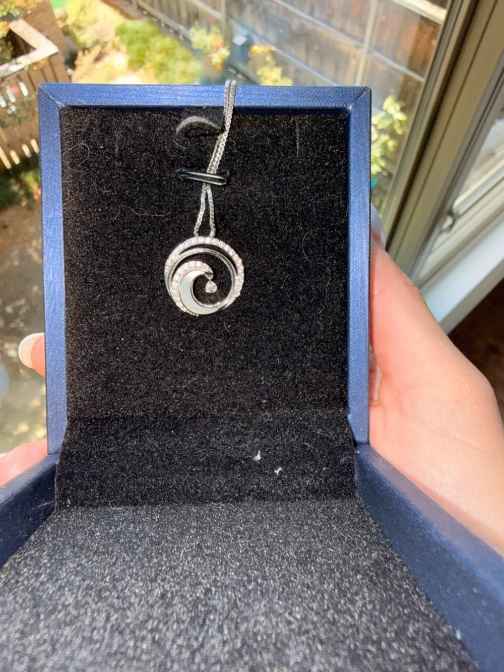 Na Hoku Wave Pendant & thick 14k chain - Na HOKU